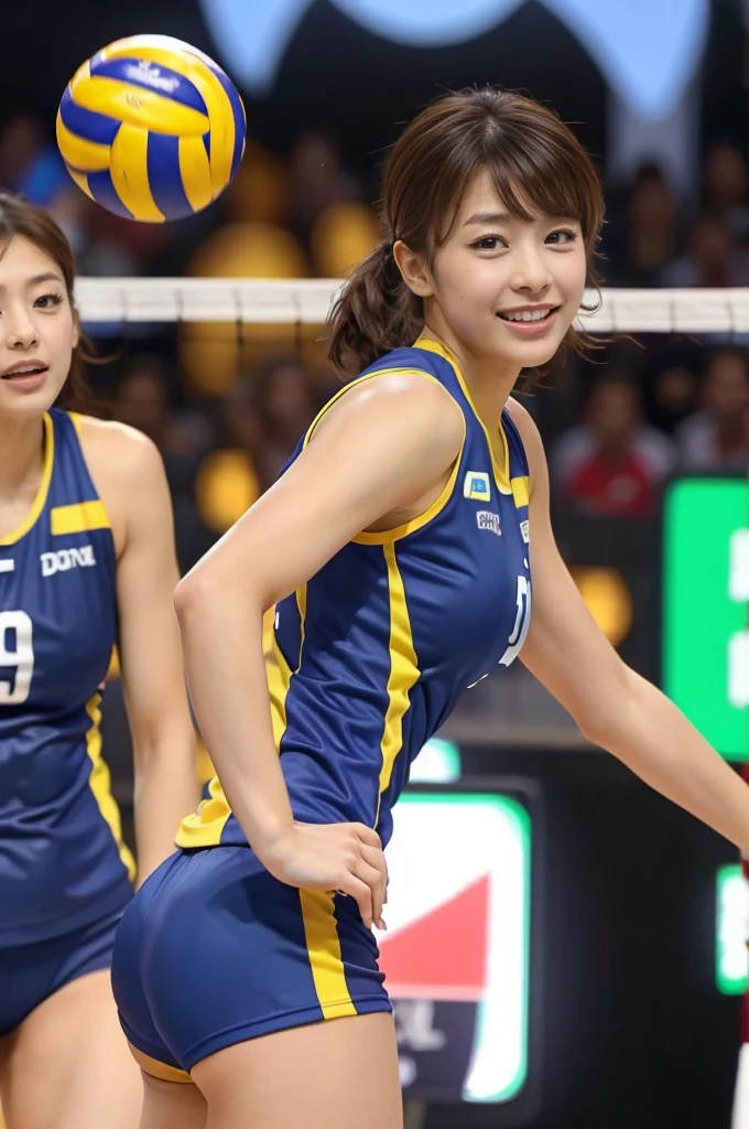 volleyball anime girl