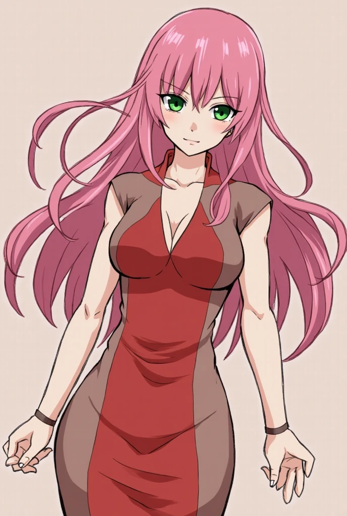 Image of the female character Sakura from the anime Naruto Shippuden nude