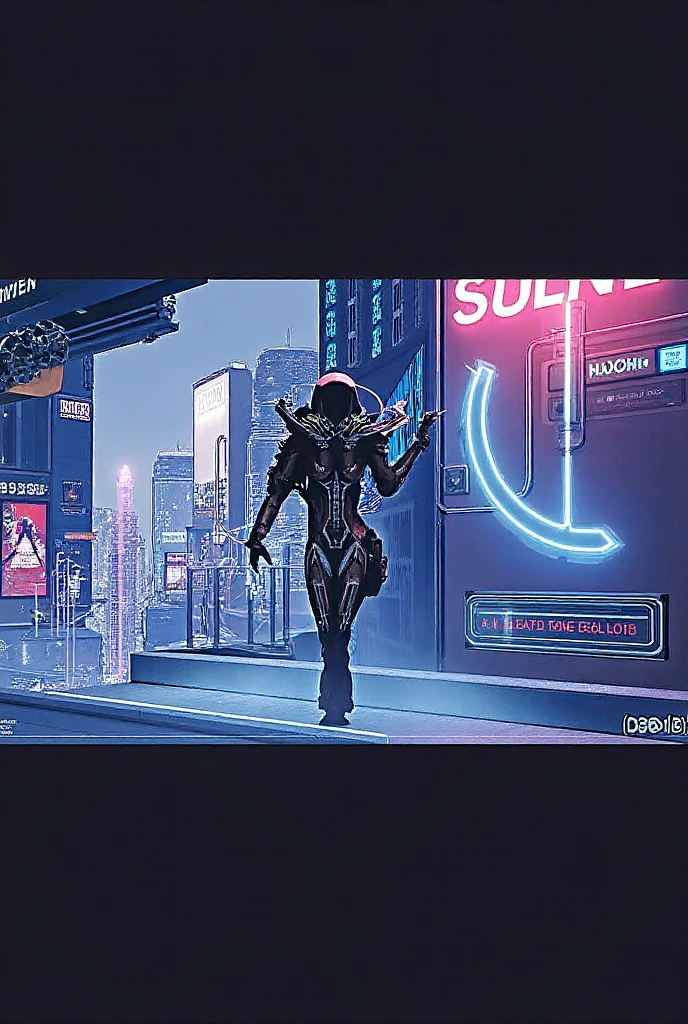 The jagged silhouette of a human in cyberspace, glitch, cyberpunk, digital, full body