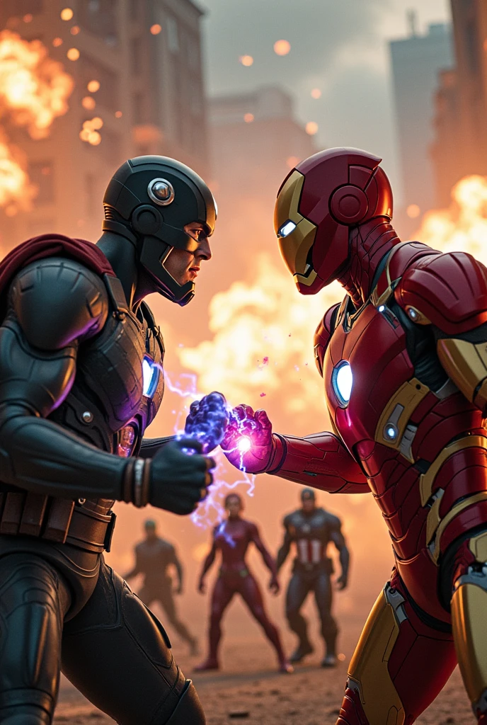 Iron man fight with Dr doom