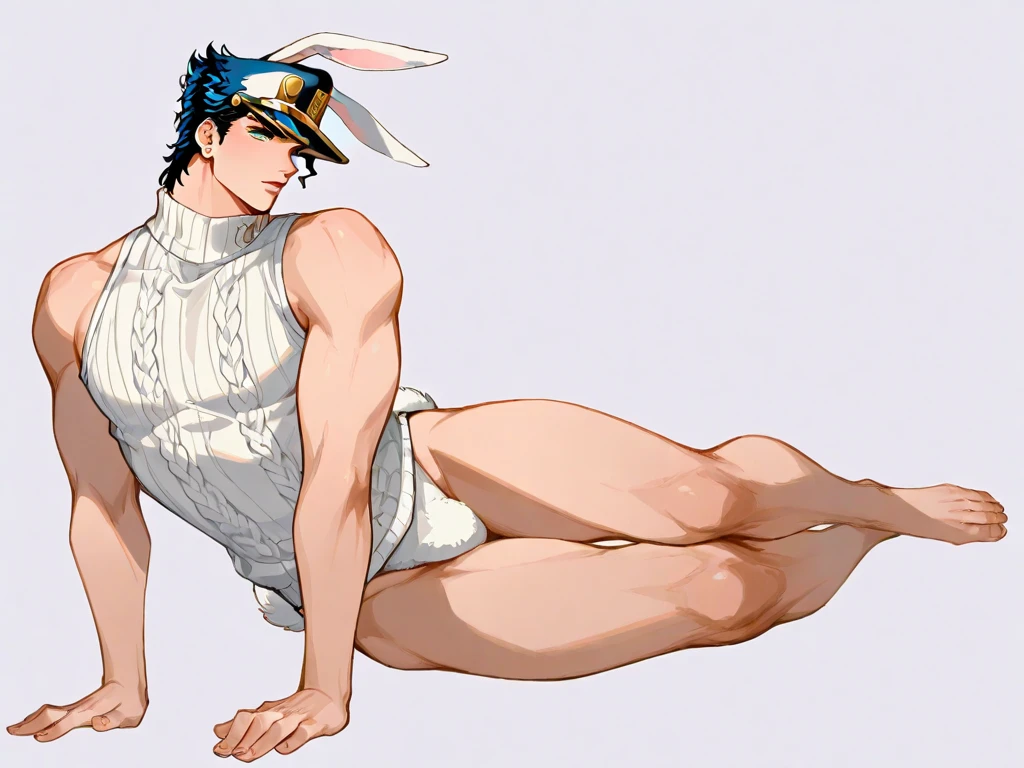 Male, femboy, knee high socks, cute, horny expression, cum, cumming, big veiny dick, (early anime art style), masterpiece, best quality