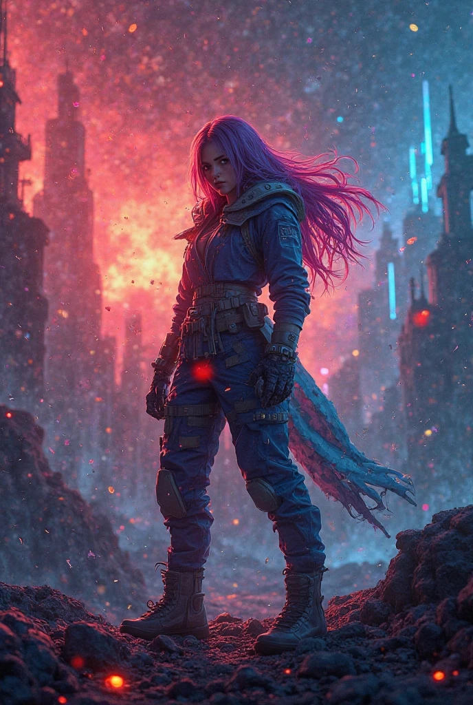 But in the style of Arcane that looks like Jinx 