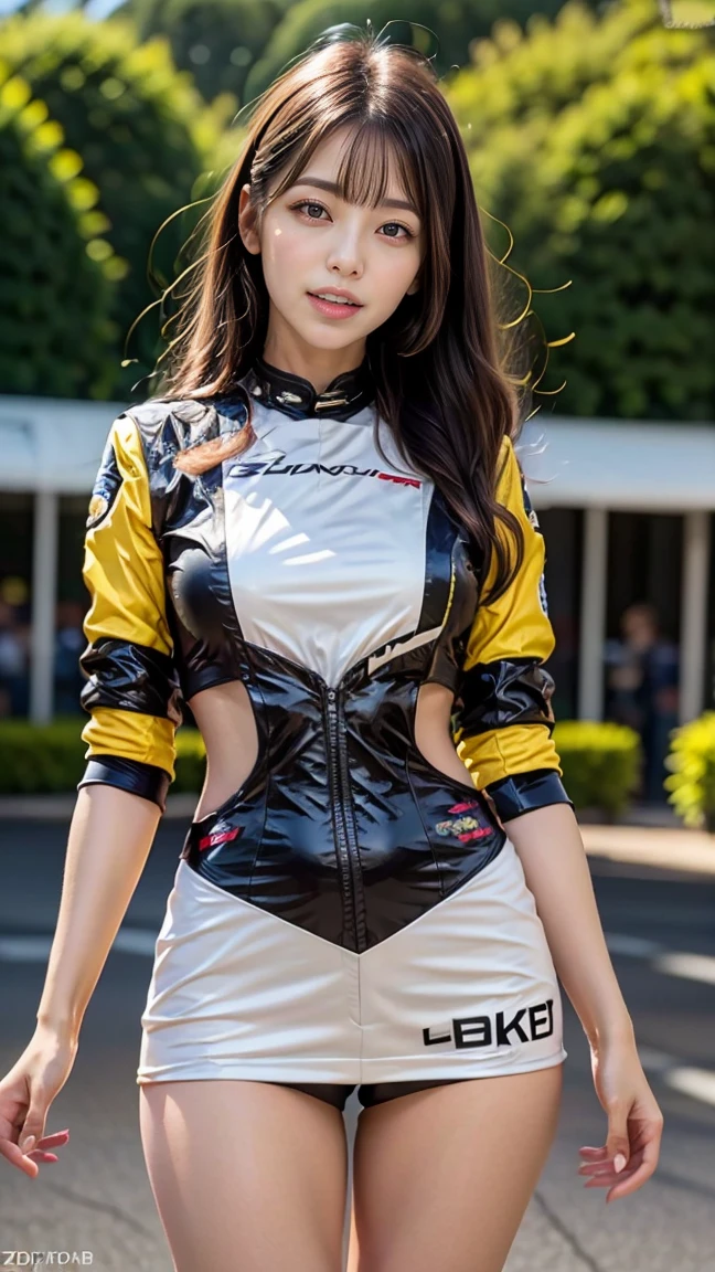Realistic Rendering with Unreal Engine 5, Random Pause, (Behind the scenes of AV filming at the Motor Show venue:3.0)、(二人の老人が女性の隣にAre standing :2.0)、Race Queen、Uniform with sponsor logo Red uniform、Earrings、 、Exquisite beauty、Beautiful Face, Slim model body shape, Huge , Oil, Beautiful legs、(Tight-fitting car racing suit with sponsor logo:1.8),((Black metallic and white miniskirt lift with sponsor logo))),(太ももまでのRace Queenロングブーツ:4.0)Spread your legs、(太ももまでのRace Queenロングブーツ:4.0)、Spread your legs、wet and shiny body, Colorful Hair, (((Brown skin beauty))), (Shooting with multiple cameras:2.5)、(Behind the scenes of AV filming at the Motor Show venue:3.0)、(Surrounded by a lot of old people:3.0)、、Laughter、(Breastfeeding through clothing:1.1),( Are standing:1.8)、 line、(Behind the scenes of AV filming at the Motor Show venue1.1),(masterpiece, 最high quality:1.3) (Surreal:1.35) (Realistic:1.45) (Skin with attention to detail) high quality, Browsing Caution, (複数のpenis, Surrounded, 二人の老人が女性の隣にAre standing :1.4) (Bukkake, how:1.5), Japanese Girls, 24-years-old, Expressive eyes, Perfect Face, (fix makeup) (lipstick:1.1) (eyeliner:1.1) mascara, eye shadow, (Black Hair), , break slender, Large Breasts, (Nipples:1.2) (perfect Nipples:1.2), (Dark Skin:1.4), (Oiled and shiny body:1.3), Spread your legs, (太ももまでのRace Queenロングブーツ:4.0)、break (girl covered in how:1.5) (excess how:1.3), (Blowjob and handjob, Girl shaking boy'penis:1.3),Behind the scenes of AV filming at the Motor Show venue.(二人の老人が女性の隣にAre standing :1.5), (Ejaculation into the body:1.7)、(Behind the scenes of AV filming at the Motor Show venue:3.0)