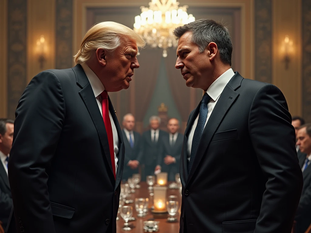 Elon Musk visits Trump