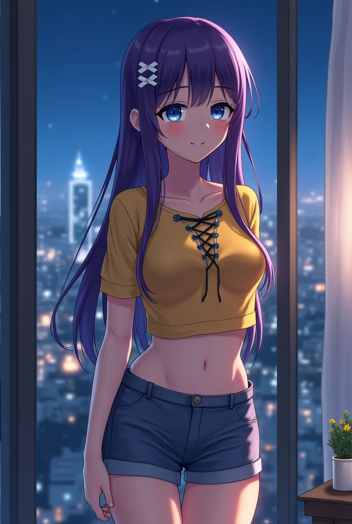 (masterpiece, best quality, detailed:1.5), solo, <lora:girllikewindowviews:0.9> (window views:1.2), from side, overlooking, night, alley, <lora:happy_gyaru_V1:0.75> flashy gyaru, happy, showy,too many accessories, colorful ,  kogal, BREAK lavender hair, ring