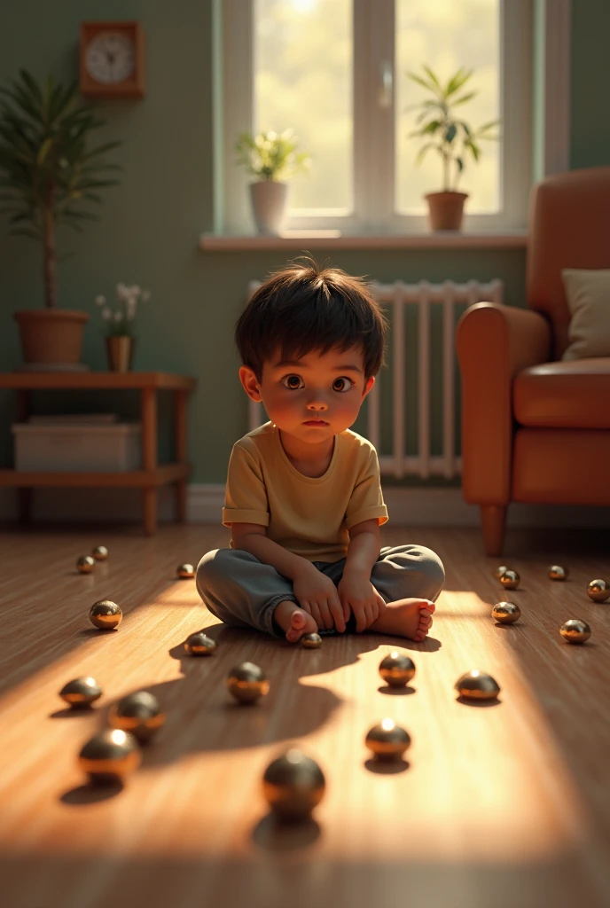 Change background, nice colour grading and lighting , beautiful boy baby hyper realistic face