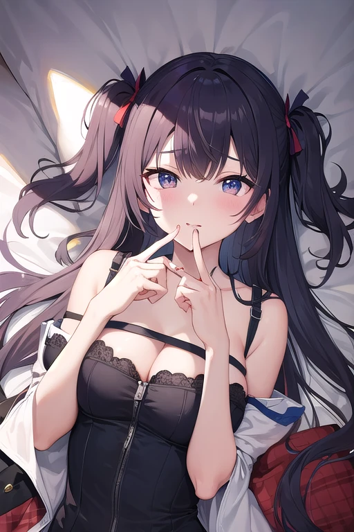 fellatio gesture(8k, RAW photo, best quality, masterpiece:1.2), (extremely detailed 8k wallpaper),illustration、professional lighting,sharp focus, depth of field、
nsfw、clear eyes、perfect anatomia、15yo student、