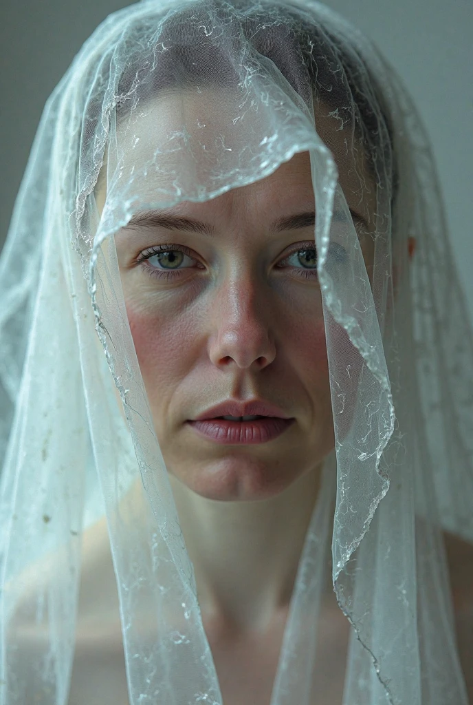 Gorgeous girl, white body, face like pain, feeling sick, depressed expression, super detailed.