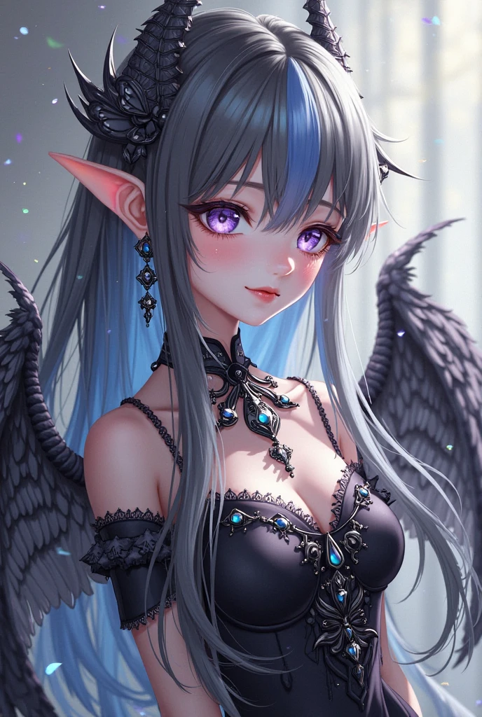((best quality)), ((masterpiece)), (detailed), alluring succubus, ethereal beauty, perched on a cloud, (fantasy illustration:1.3), enchanting gaze, captivating pose, delicate wings, otherworldly charm, mystical sky, (Luis Royo:1.2), (Yoshitaka Amano:1.1), moonlit night, soft colors, (detailed cloudscape:1.3), (high-resolution:1.2)