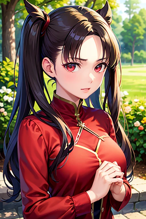 (((((tifa lockhart:1.5))))),((Highest quality、masterpiece、anime style、best quality、high resolution、8k、detailed、ultra-detailed:1.3))、Long legs:1.2, Beautiful woman with perfect figure:1.4、(Smiling:1.2), double eyelid、30-year-old female、((((One Woman,beautiful face,Beautiful face、Outdoor,upper body:1.5)))),Big Breasts、High resolution, accurate, Anatomically correct, High-resolution model, high quality, Very detailed, Ultra high definition、Black Hair、Straight Hair、Long Hair、Cheongsam