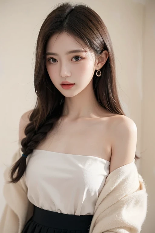 face close-up、（put hairpin on head)、facing forward、Light makeup、(Wearing red Hanfu)、(Chinese style)、(Surrealism), (Enlightenment), (high resolution), (8k), (Very detailed), (The best Enlightenmentns), (beautiful and delicate eyes), (best quality), (super detailed)、makeup eyes、Chinese girl、(best quality), (golden background), (1 girl in), happy, beautiful girl, perfect face, dreamlike、Highly detailed airbrush art(Surrealism)、intricate details、Volumetric lighting、(top quality)、The super detailed、(Movement components:1.4)、Very detailed的颜色细节、(bright lights、mood lighting)、Tradition、dynamic combination、Ray tracing、specular light、see deeply、super detailed、mixed exposure、north african trade zone、super masterpiece、ultimate beauty、Presumptuous laughter，deep eyes、delicate skin