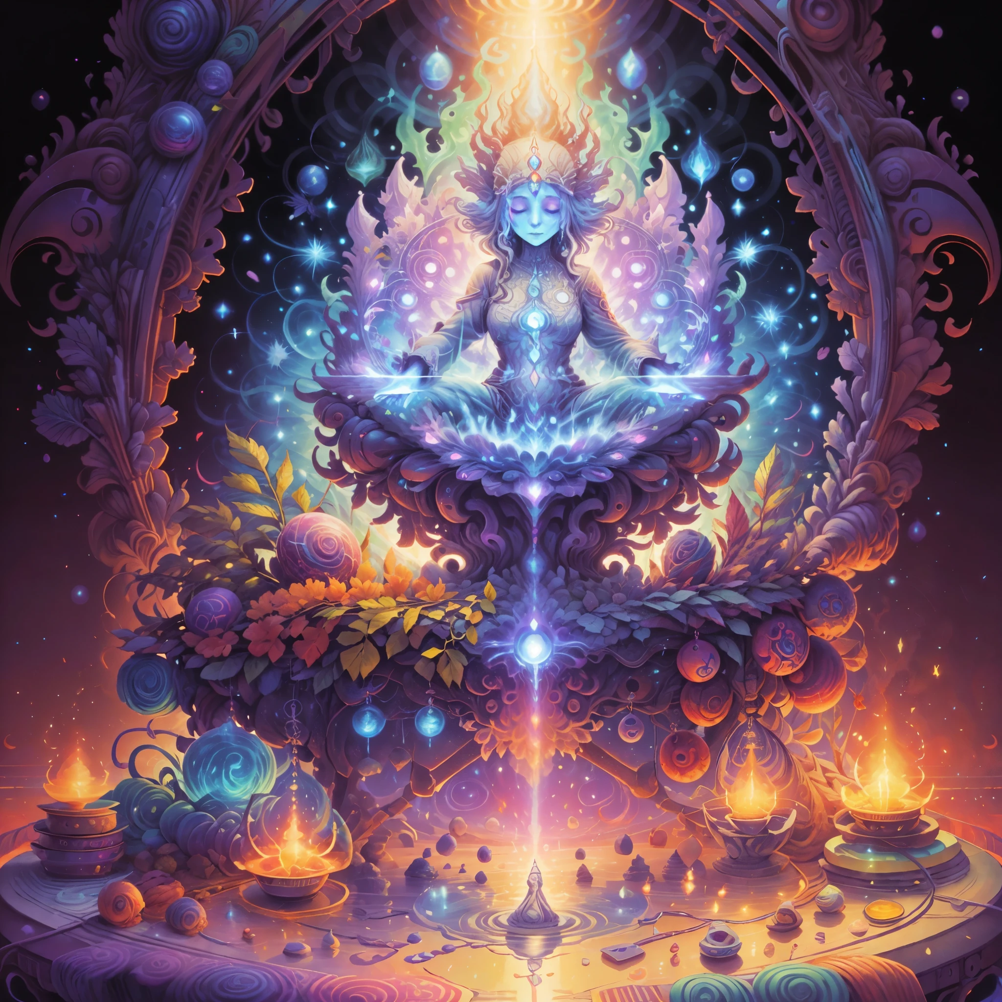 peace, happiness, goodness, balance, faith, spirituality, truth, unity, transcend, path, portal, emanate power, beyond, dissolve --auto