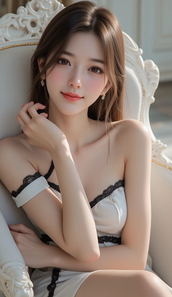 ((((8k))),((Extremely meticulous CG)) ,(wallpaper),16k,((Extremely refined and beautiful)),(((Masterpiece))),(((best qualtiy))),(((Ultra High Resolution))),beautiful light up,Perfect lightning,realistic shaded,(Smooth and flawless skin:1.5),(Extremely exquisite facial details:1.2),(perfect body:1.2),(ultra-detailed),((A beautiful girl,solo)),(small head:1.2),(pale skin:1.3),(short ponytail:1.3),(small face:1.2),(baby face:1.3),(glasses:1.2),(Exquisite makeup:1.2),(red lips:1.2),(parted lips:1.2),(small breasts:1.3),(flat chest:1.2),(claviclies:1.3),(cleavage:1.3),((slim,thin)),(disgusted expression:1.5),(crystal necklace:1.2),(white bra:1.5),(indoor:1.3),(summer:1.3),(detailed background:1.5),(standing:1.3),(close-up of face:1.3),(from front:1.3),(day scene:1.5),(In a luxurious Hall:1.5),(bright and vivid colors:1.3),(surrounded by crowded crowds:1.3),Exchange, stock, trading floor, bustling, vibrant, large open space, polished floor, high ceilings, monitors, real-time market data, phones ringing, traders talking, efficient operation, trading desks, brokers booths, senior staff offices, equipped computers, telephones, raised platform, pit, brokers, dealers, activity, hushed tones, personnel, roles, responsibilities, traders, suits, monitoring screens, market movements, brokers, negotiation, clients, dealers, execution, efficiently effectively, organized space, buying selling stocks