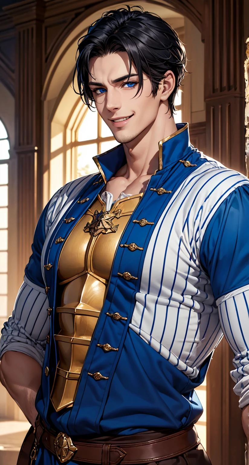 handsome man in his 20s, Pietro Boselli, mischievous smile,