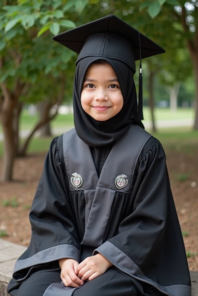 Negroid、Hijab、kindergarten