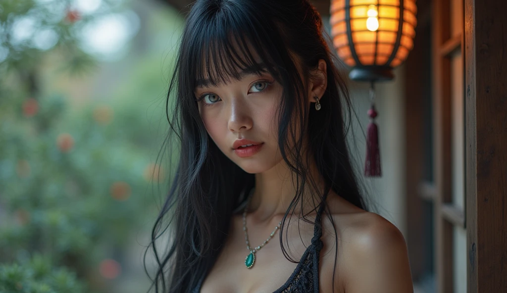 (8K, Raw photo, Highest quality, masterpiece: 1.2), masterpiece, 超detailed, 超A high resolution, (Realistic and photorealistic photography: 1.37), High-resolution RAW color photos, Very delicate and beautiful, 非常にdetailedな, 8K Wallpaper, Amazing, detailed, 非常にdetailedな目, 非常にdetailedな皮膚, 非常にdetailedな指, h非常にdetailedな nose, 非常にdetailedな口, Perfect Anatomy,One Girl, background, blush, Depth of written boundary, Eyebrows visible through hair, Hair between the eyes,, alone, window, Landscape、whole bodyエスビアン、Nogizaka Idol、Korean Idol、Gravure idol pose、actress、Age 25、expensive、Korean Idol、Nogizaka Idol、、Gravure idol pose、,((Light on face:1.2)),((Cinema Lighting:1.2)),(Photorealism:1.4),((30 piercings in left ear)),((necklace)),((A woman who always smiles)),((Poolside at night:1.4)),((Lighting on face:1.5)),((whole body:1.2)),((Delicately depicting the face:1.2)),((multicolored hair colors:1.4)),(Dreadlocks:1.7),(((whole body全裸))),(((nsfw)))