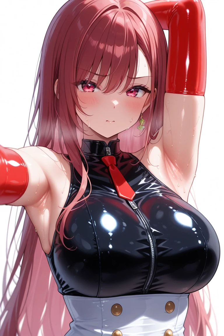 Persona 5 Art Style wlop, Persona 5 Art Style, Persona tyle, Kasumi Yoshizawa, Girl in Swimsuit, Full Length Image, High Image Quality, Ponytail, Small Breasts, Bangs, Smooth Thighs, Patsun, Top Quality, Ultra High Definition, Fine Eyes, Slender Legs, Fine Beautiful Eyes, 8K, White Bikini, Huge Ass