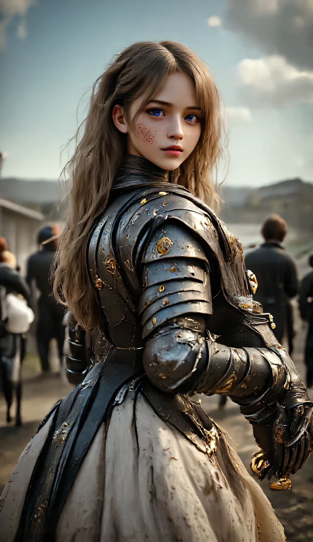    female knight,War Armor