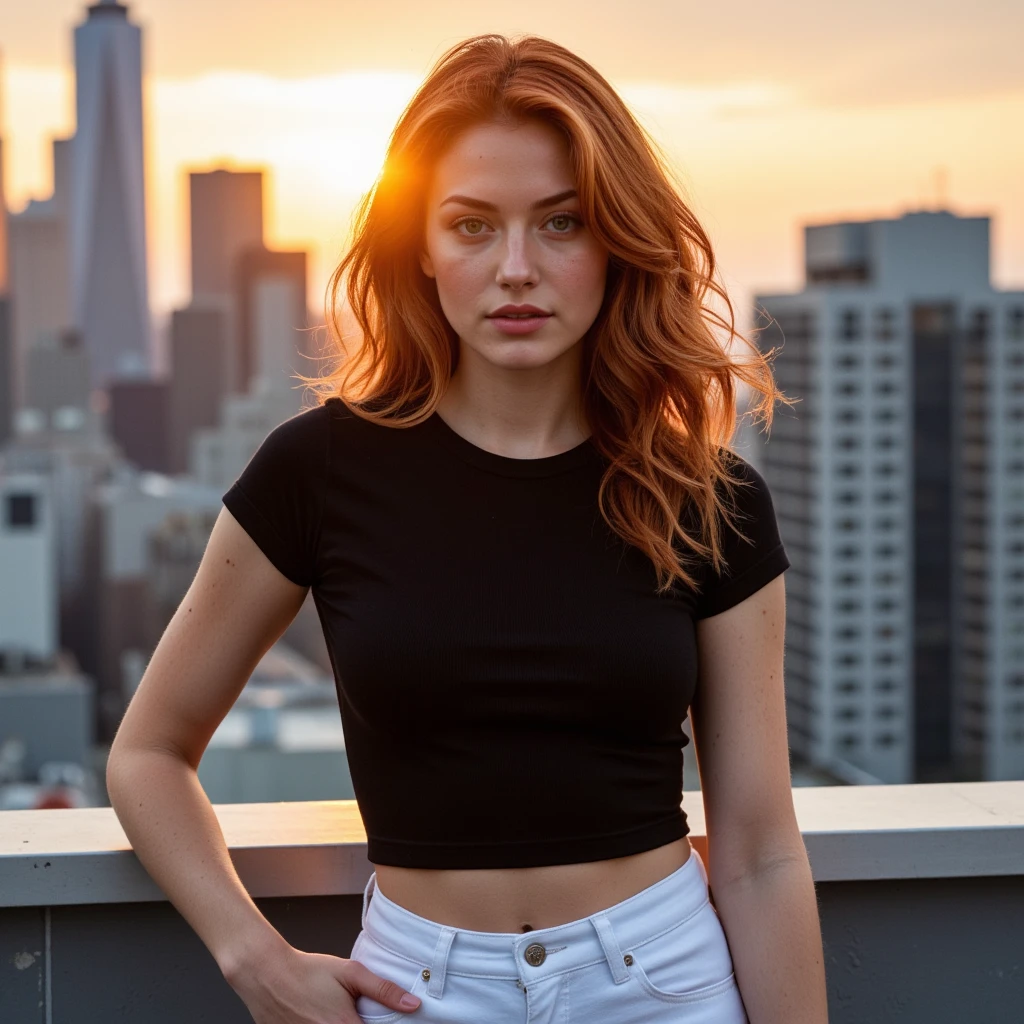 Merger_hannah_gabrie,
((cityscape:1.2) scene posing on the (rooftops:1.2) at (sunset:1.2) wearing clothes, wearing trousers and a top, (plain top:1.2), (top:1.2), (trousers:1.2), (cityscape:1.2), (night time sunset sky:1.3), (dark:1.1), (evening:1.2), vibrant sky colours:1.2),
bokeh, f1.4, 40mm, photorealistic, raw, 8k, textured skin, skin pores, intricate details <lora:epi_noiseoffset2:1>, epiCRealism <lora:ClothingAdjuster3:-1>