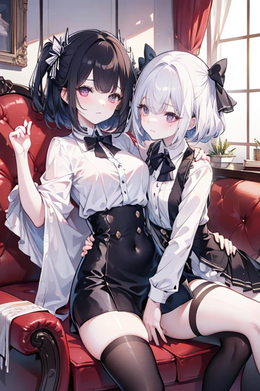 1 girl.1cut.1 scene.1 shot. Mature high school girl. apanese . Extremely short black hair. hentai. Big . classroom. Sleeveless. Drop armhole. The skirt is so short you can see her pussy. Deep slit. Pussy juice. Beautiful legs. A sexy pose. Full body display. Put a dildo in your pussy. Put a dildo in your anus too. The women have a variety of expressions. ahegao.orgasm.trembling. half open eyes.feeling weak. Drooling.steam.closed eyes.Added lines during ecstasy.