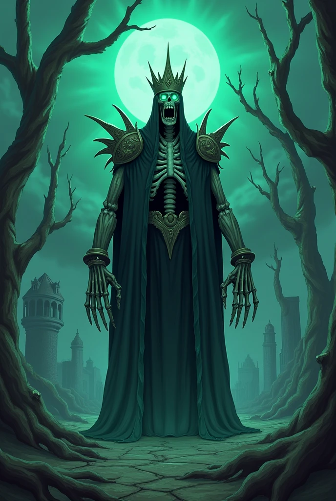 The Litch king from Adventure Time