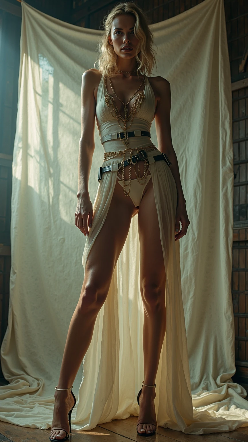 (masterpiece, best quality),(Korean face mix russia), (Sexy female k pop dancer is bound as a slave:1.6)(Tall and slender:0.8),Set in a medieval fantasy world:1.0、 ( in mat:1.3),   afternoon, Detailed aspects, very attractive:1.0,  
((Sleeping with mouth open:1.3))
Medium breast:1.4
 (Closing her eyes, she wants to sleep:1.6) 
necklace:1.4
，open mouth:1.5,
Exposed armpits:1.0 (medium Breasts:1.0)、 (Legs slightly open :1.0). full-body shot:1.3 Side breasts exposed：1.5, ((wearing hijab)), (( in the mat, in the middle of ricefield plantation,beside road of farm do))