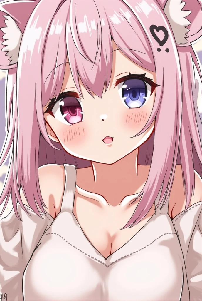 Completely naked Embarrassed blush Ahegao Sex Squirting cute Cat ear Double teeth