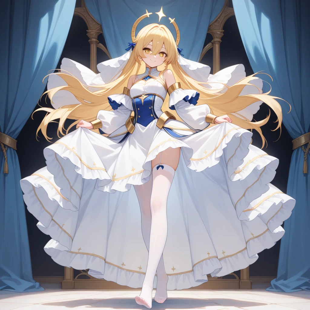 high quality,high resolution,Princess,blonde,Sheer dresses,See-through,Small tiara,Ornate decoration,cute face,Castle,show nipples,small breasts,Pussy