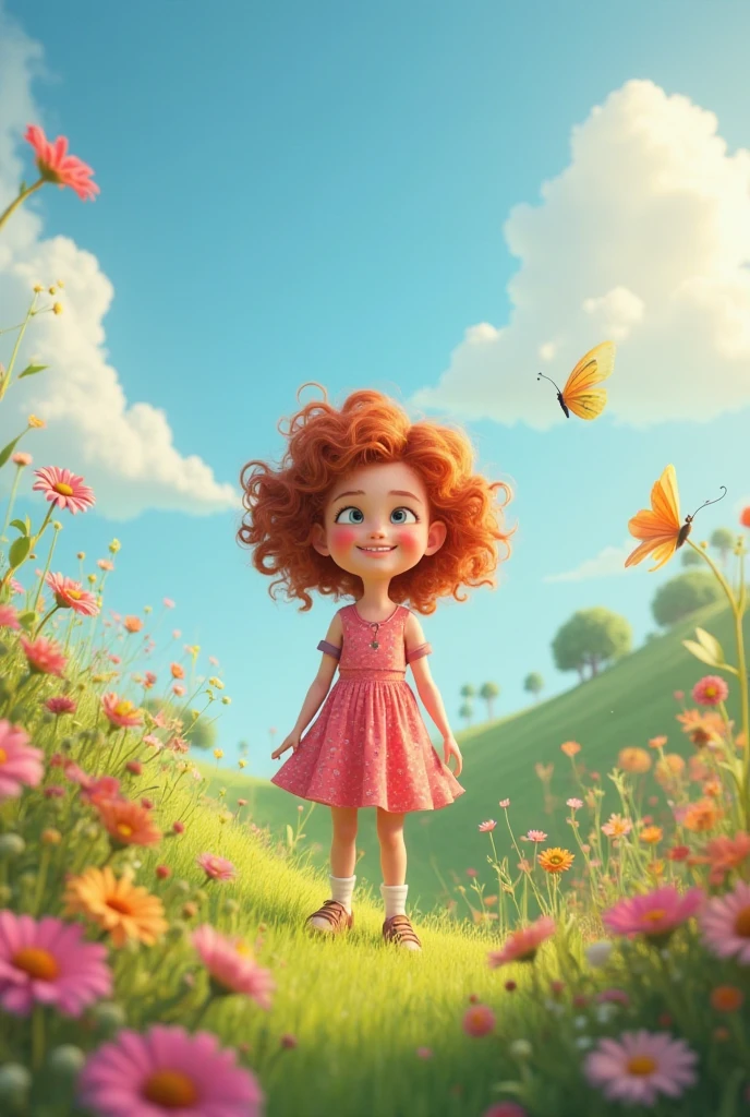 Magic Garden

Once upon a time, there was a girl named Amanda, 5 years old, who had a magical world inside her.
 She lived in a house with a beautiful garden, full of colorful flowers and enchanted trees. But Amanda always felt a little different from the other kids.
One day, while exploring her garden, Amanda found a very special rabbit named Bouncy. He had snow-white fur and bright eyes that seemed to see beyond the ordinary. Bouncy was a talking rabbit and he loved