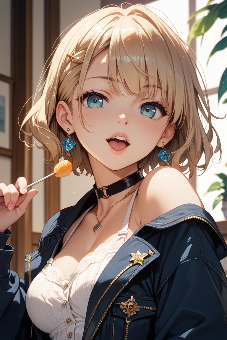 (masterpiece:1.5), (Medium breast), 1 girl, young woman, (beautiful girl:1.5), (Highly detailed and delicate anime faces and eyes:1.5), whole body, (Natural light, High resolution, Highly detailed CG:1.3), (Dynamic posture:1.3), {Perfect body anatomy}, (Beautifully detailed face), (Beautiful attention to detail),Single Focus, (Slender and beautiful girl), Beautiful Lips, Thick lips, {Surreal}, {Correct posture}, {Detailed clothing}, {Bright Eyes}, (Cleavage: 1.3), (Small Butt), {accessories}, {sexy}, {One person}, (school uniform: 1.5), High school student clothing, (Summer clothes: 1.5), blouse, Short skirt, (Short skirt: 1.3), (Thigh high pantyhose: 1.3), Black Pantyhose, blouse, Ribbon tie, Lace collar with tie, High heel boots, Earrings, necklace, hair band, Hair Clip, (A light smile: 1.3), Short Hair, (Two-tone hair: 1.5), (Blonde: 1.5), (Pink Hair: 1.3), (Green Hair: 1.2), (blue eyes: 1.3),