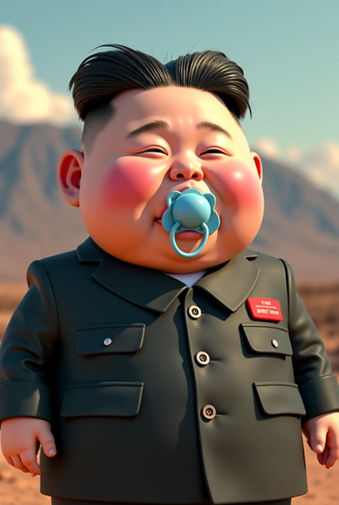 there is a baby wearing sunglasses and a sailor outfit, style kim jung gi, kim jung gi style, eric cartman in real life, kim jong un, kim jung giu, park jimin, kim jung gi, kim jong - un, kim jong-un, sun-hyuk kim, inspired by Kim Myeong-guk, hyper real photo, siwoo kim