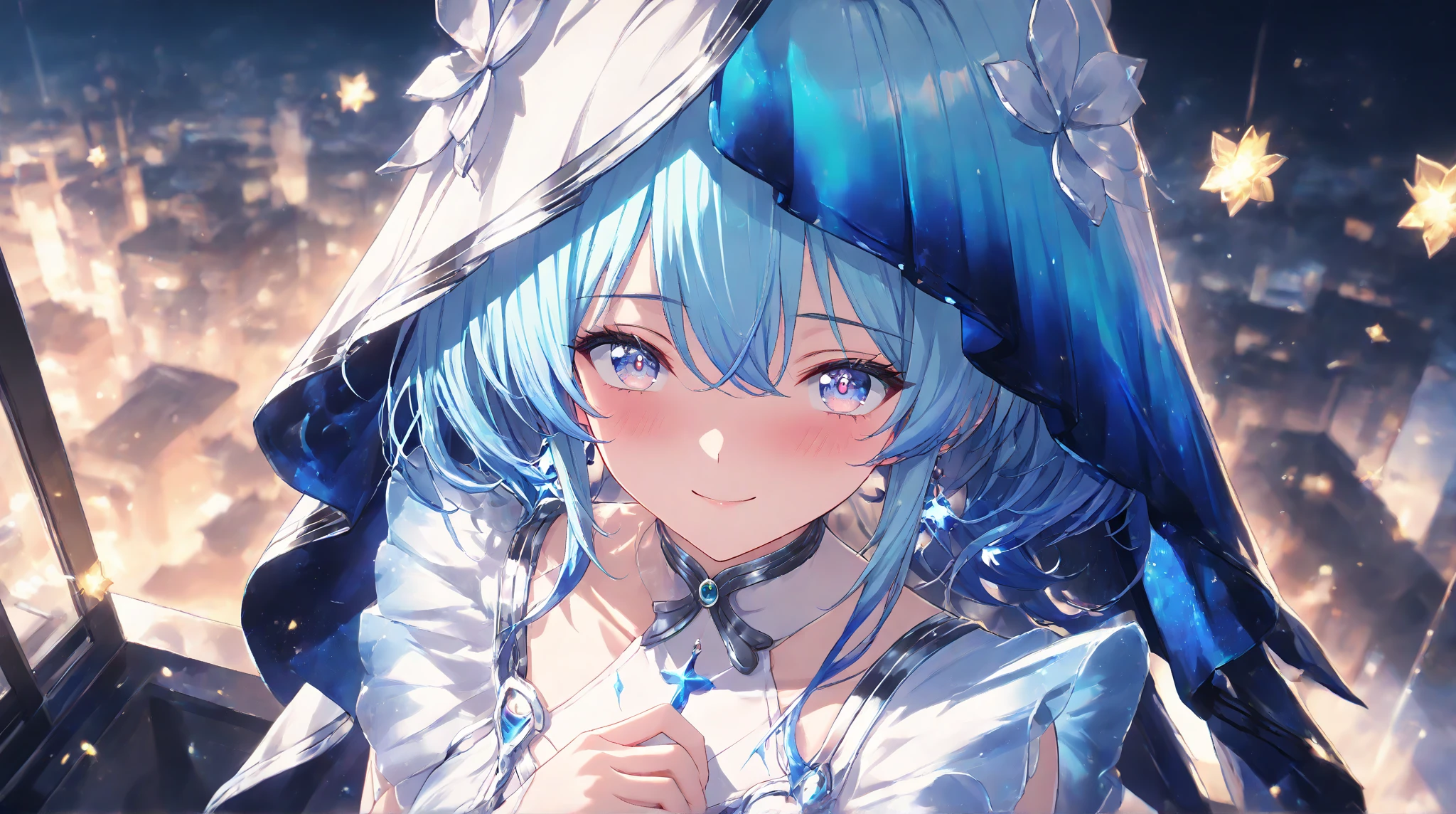 ((masterpiece,best quality)),(1girl, solo:1.4),negative space:1.3,from above,beautiful detailed eyes, vivid, cloudy sky, flower, anemone \(flower\), daffodil, hyacinth,falling petals,sanshoku dango, hanami, picnic, incoming kiss, incoming hug,