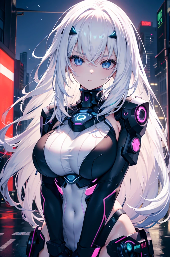 garota de anime com cabelos longos e orelhas de gato em uma cidade, digital arte de anime cyberpunk, garota de anime cyberpunk mech, female garota de anime cyberpunk, garota de anime cyberpunk, arte cyberpunk de anime, linda garota ciborgue, cyberpunk digital - arte de anime, arte de anime cyberpunk, Oppai Cyberpunk, estilo anime 4k, perfect android girl, linda garota cyberpunk, linda garota ciborgue, big ass, thick muscle coxa, corpo inteiro