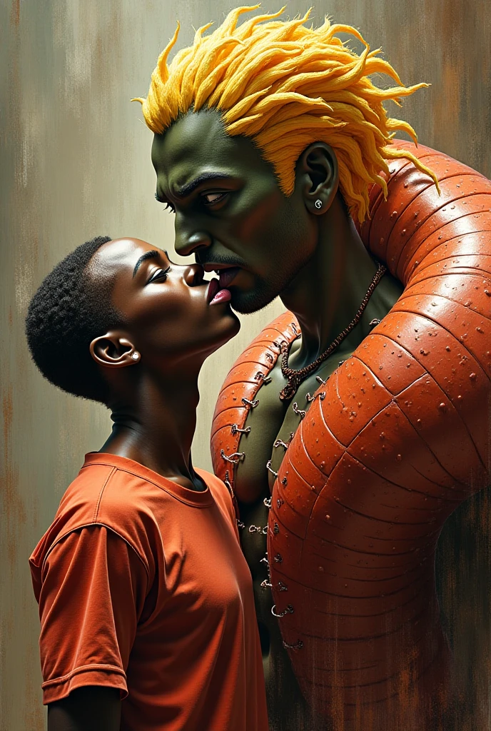 A hot Brobdingnagien sized brown-skinned Indonesian woman with gigantic, luscious, ginormagantuan, brobdingnagian sized lips, massively, wet brobdingnagian sized smooch a infinitesimally sized newborn foreign african black-skinned baby boy on the baby's scrawny lips, the woman's brobdingnagian lips are vastly larger than the baby's entire head as a result her wet, vast lips completely engulf the entire baby's infinitesimally sized head, her ginormagagantuan lips engulfs all way down to the baby's chin and all way up to the top of his head, submerging the entire baby's head, along with the woman's thick drooling saliva splashes on the baby's entire delicate head abundantly, Resulting on the baby start pleasuring, blushing, the baby's weenie start erecting and sexual climaxes on her abundantly wanting way more of her smooches, woman brobdingnagian sized lips wet big smooches baby boy hentai sex comics book graphic illustration, comic art, graphic novel art, vibrant, highly detailed