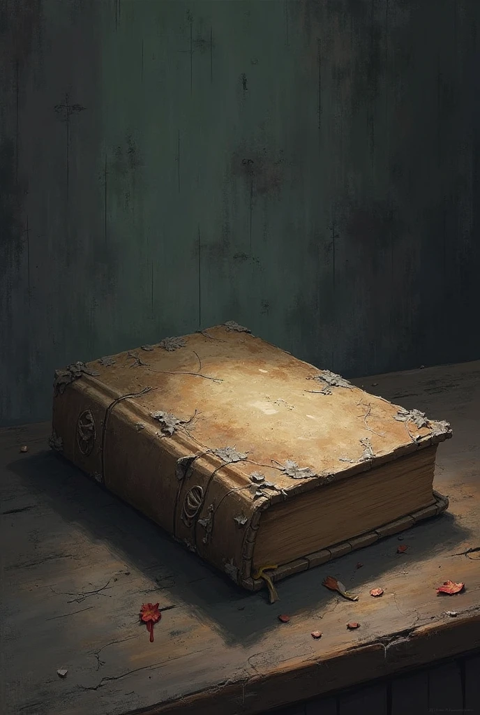 Cursed book fantasy artwork 