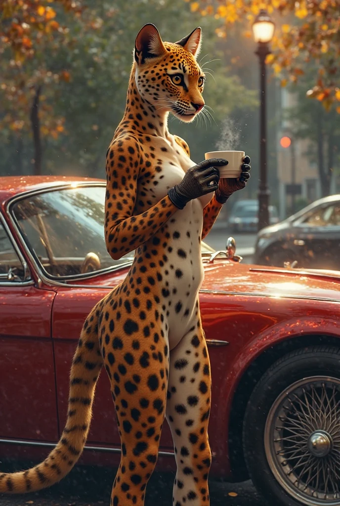 black, skirt, white t-shirt, town, street, detailed background, leopard, female furry, smiling, multicolored fur,
masterpiece, detailed fur, realistic fur, leopard ears, fluffy tail,
full body, detailed skin, detailed face and eyes, higher body and limbs detail, realistic proportions,
detailed lighting, cinematic lighting, detailed ambient light, gray natural lighting, backlighting, crepuscular ray,
half body shadow, sharp focus,
