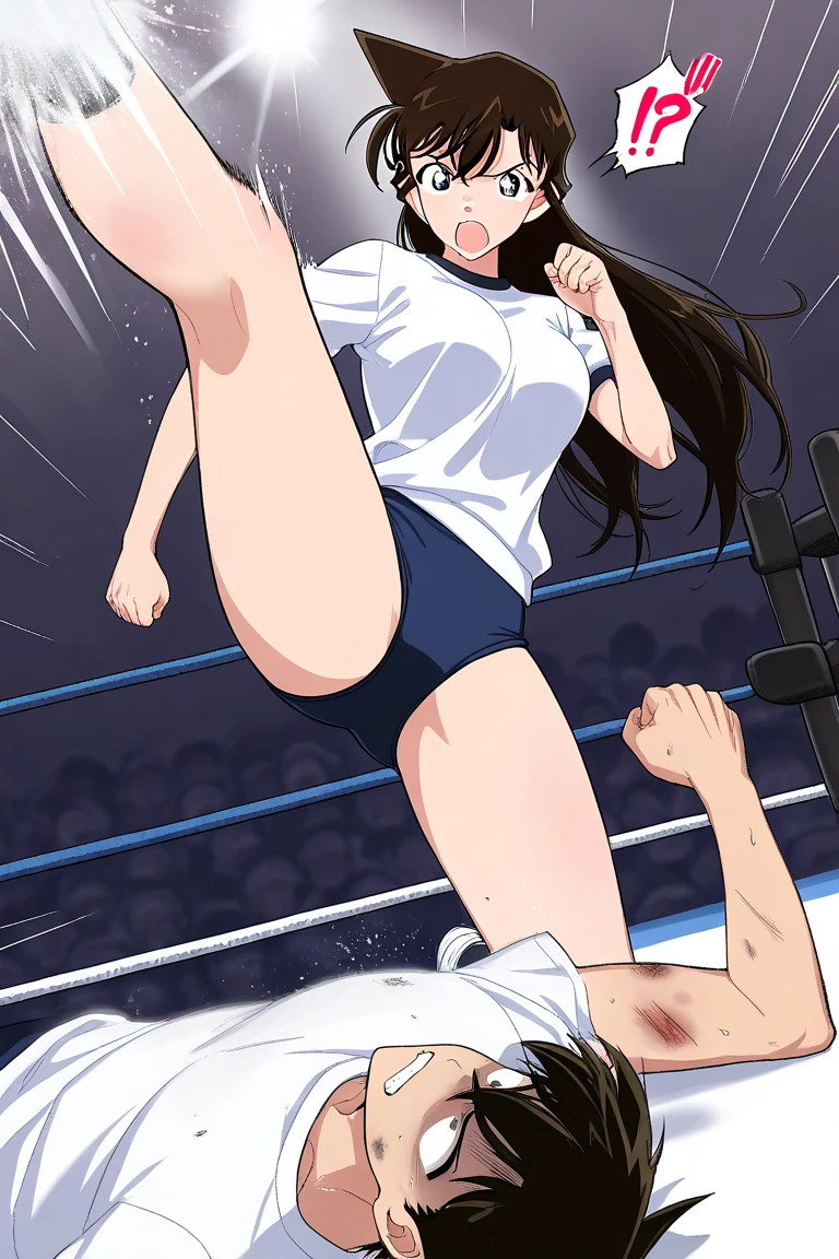 girl knocked out,A woman is trampled by a man,manscore_9, score_8_up, score_5_up,1girl, mature woman,mdf,ddk,
(ssp),nev, suggy large breasts,source_anime,lighting,plump