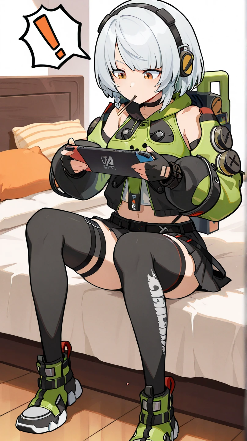 ela_(rainbow_six_siege), masterpiece, best quality, 1girl,solo , green hair, cuerpo completo , grandes tetas, gran trasero, voluptuoso, piernas abiertas , pose sexy , escote , Christmas hat , Christmas Clothes, nieve , christmas lingerie, christmas coat , christmas stockings , christmas heels
