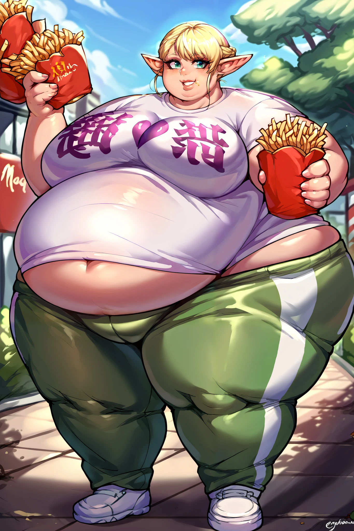 (masterpiece, detailed, realistic:1.2), high aesthetic, young woman, USSBBW, (morbidly obese, fatblob:1.4), high aesthetic, sat on floor, surrounded by empty pizza boxes, nude, red baseball hat, (detailed face, beautiful face), (guilty expression),