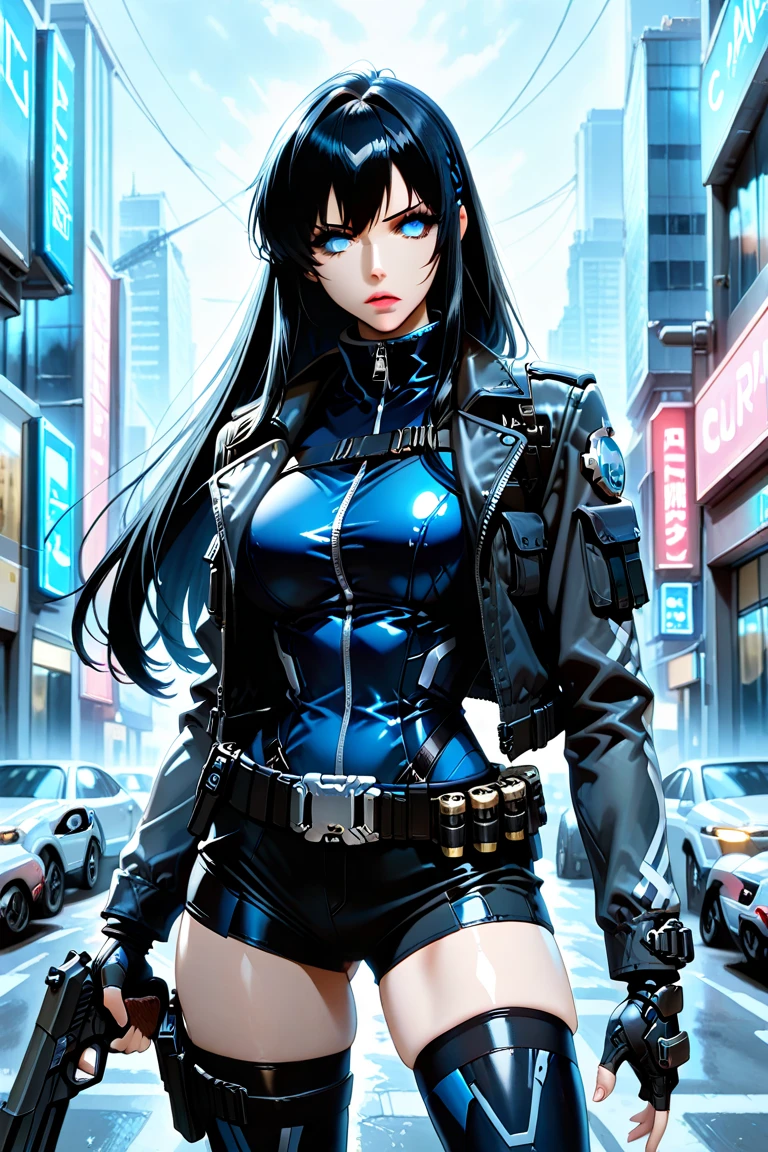 (Stunning Cyperpunk Female), (Metropolis Setting) (Sitting on a Bench in a Citypark), (Full body), (BODY IN MOTION), (Kynetic Body Parts), (Perfect Traced Face), (Outstanding Complex background), Masterpiece, Proportionate, HDR, Photorealistic, Insane Coloration, (Extreme Detailed Futuristic Clothing), clothing with Beautiful bright Neon colours, Clothing design has fractal and tiling features with insane futuristic details, Clothing Material is smooth Leather, Extreme Majestic Fashion, High Heels, (Stocking Barely seeable),Choker, Amulet, Long Intense Hair, Hair Jewelry, Cold Breeze, aesthetic Pose, Neon Environment, Sunset lighting, (Proportionate Body), Perfect rendering, Reallife Human, Dark Cyberpunk, Dark Cyberpunk setting, Chiaroscuro, (Beautiful Noticeable Light Eyes), Long Earings, Little bit Steampunk setting, Cyberpunk Clothing, Mythic clothing Touch, Particularly Outstanding Generation, Outstanding Image, Human Anatomy, {{Dark Foggy Ambient}},