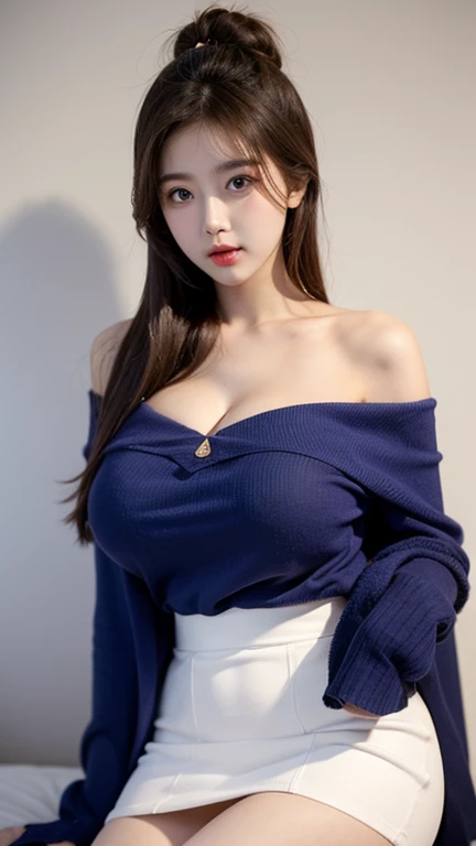 A beautiful Japanese-Korean woman so realistic you could mistake her for a photo(Big Breasts)
