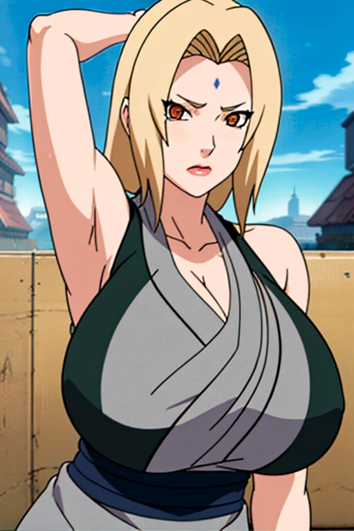 Big titlack tight skirt,  full bodyesbian, cleavage, Good anatomy, Masterpiece, Best quality, 4K, 8K, Professional photography, Soft light, Sharp focus, 1 girl, Blonde hair, in class room, Blonde hair, Spin-off of banks, Detailed face+Brown eyes, Open lips, lipstick, perspire，Sweat a lot，Blushlush，Be red in the face，I had a lot of sweat on my face，Blushlush），（stooped，Buttresigboobs，Enchanting pose，A sexy pose）,navel show:1.3,front view,sports bra