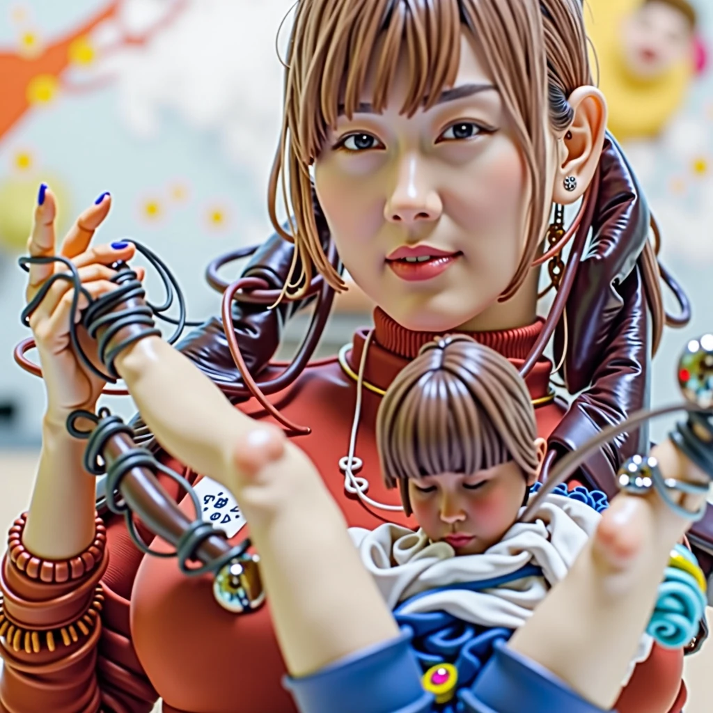 score_9,score_8_up,score_7_up,score_9,score_8_up,score_7_up,masterpiece,source_photo, 8k, RAW photo, best quality, masterpiece, realistic, detailed face, detailed skin, solo, 1girl, (21-years-old), beautiful Japanese girl, short bob hair, forehead, brown hair, earring, smile, (huge breasts:1.3), (pink cat lingerie, pink cat tail, pink cat ear, pink cat gloves, pink collar, bell, pink zettai ryouiki thighhighs, frilled), Cameltoe Wedgie, front view, erect nipples, unshaven hairy pubic hair, unshaven armpit hair, (short stack:1.2), (skinny, narrow waist, slim legs, small hip:1.1), indoor, standing, (paw pose), simple gray background