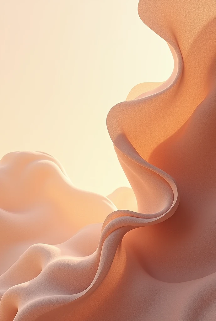 Abstract images with soft curves or geometric patterns.