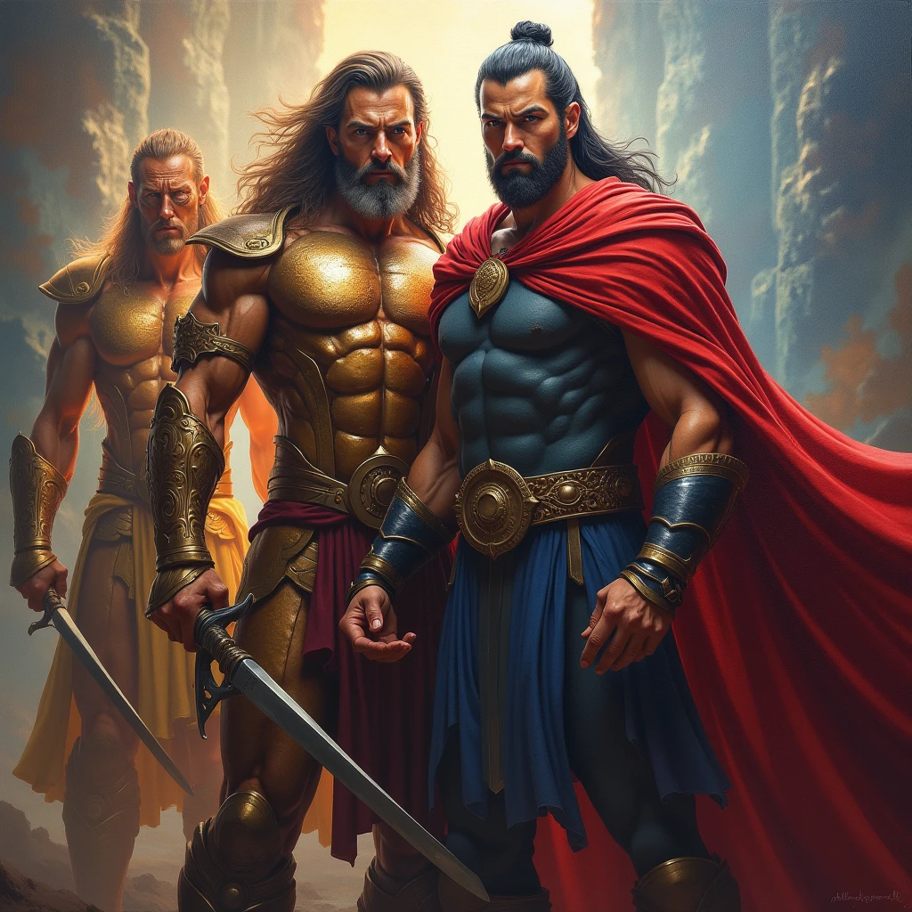 A picture of the Abtal Titans group, and it says Group at the bottom, the name of the group is in the picture 