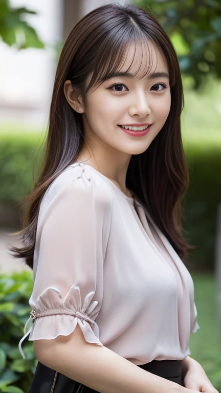 Vietnam girl, smile , long smooth shiny silky silver color hair, Realistic lighting, pretty face , Body perfect anatomy,Top Quality, 8K Resolution , full body , High quality, realistic , Cinematic, Aesthetic, beautiful girl , ao dai princess ,