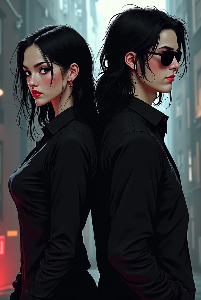 Angelina Jolie Dark photo: With her body covered, sitting at a table, realistic epic, halo portrait, sunglasses, blue eyes, plaid scarf, white hair by Atey Ghailan, by Greg Rutkowski, by Greg Tocchini, by James Gilleard, by Joe Fenton, by Kaethe Butcher, yellow gradient, black, brown and magenta color scheme, grunge aesthetic!!! Graffiti brand wall background, art by Greg Rutkowski and Artgerm, soft cinematic light, Adobe Lightroom, Photo Lab, HDR, intricate, highly detailed, (depth of field: 1.4), faded, (neutral colors: 1.2), (HDR: 1.4), (soft colors:1.2), hyperdetailed, (Artstation:1.4), cinematic, warm lights, dramatic light, (intricate details:1.1), complex background, (Rutkowski:0.66), (blue and orange:0.4)