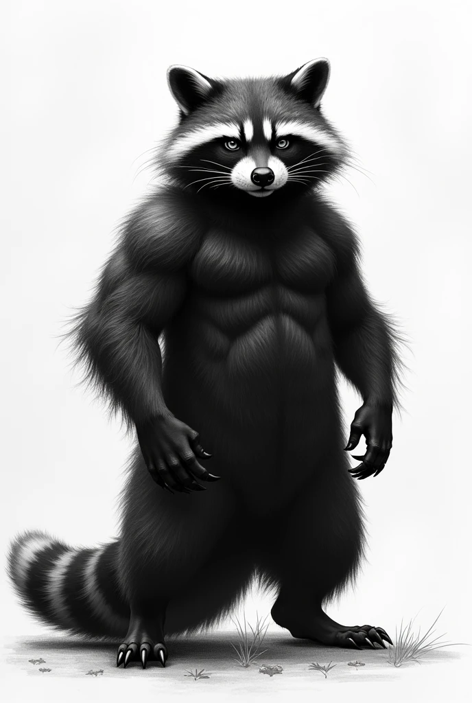 In the style of chunie, e621, anthro, male, raccoon, , , chunie, raccoon, sweaty, solo, black body,