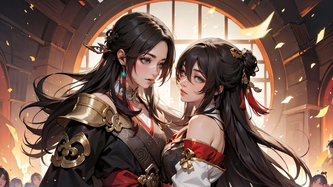 Full body, fetal position, sleeping on bed in the bedroom, high heels, ((Stunning Artwork)), dnd style female slaves