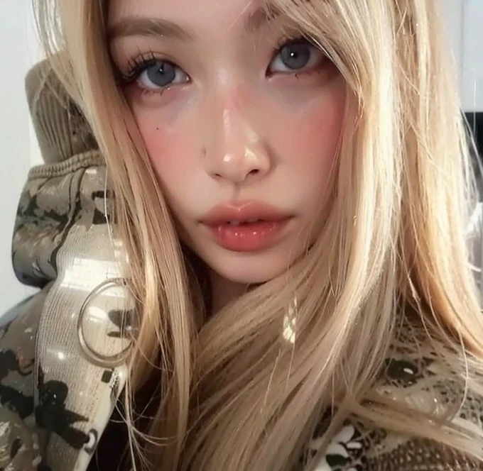 Melancholic Russian girl